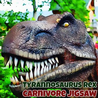 Tyrannosaurus Rex Carnivore Jigsaw