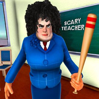 Scary Evil Teacher Games: Neighbor House Escape 3D