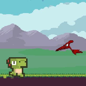 Dinosaur Game QWERT - Jogue Dinosaur Game QWERT Jogo Online