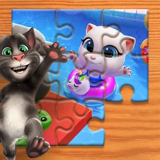 Talking Tom Jigsaw Puzzle no Jogos 360