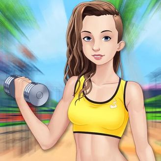 Fitness Girls Dress Up Game for Girl