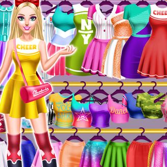 Cheerleader Magazine Dress & Makeover for Girls