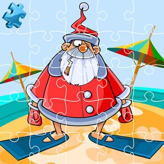 Funny Santa Jigsaw