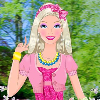 Barbie Garden Girl