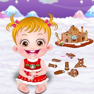 Baby Hazel Gingerbread House