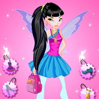 Play Stella Fairy Girl Dress up  Free Online Games. KidzSearch.com