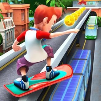 Game Subway Surfers Zurich online. Play for free