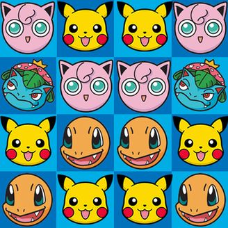 Pokemons matching games - Online & free