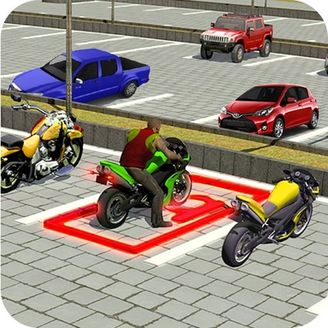 Superhero City Bike Parking Game 3D