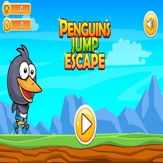 Funny Penguins Jump Escape