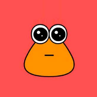 Game Pou kissing online. Play for free