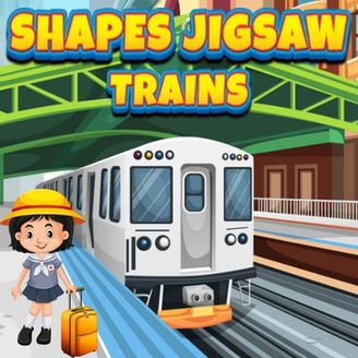 Shapes Jigsaw Trains