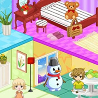 Doll House Decoration For Girl Game online Online – Play Free in Browser 