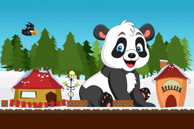 Christmas Panda Adventure