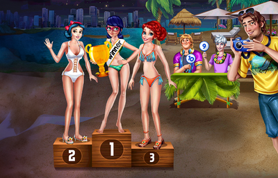 Princesses Swimsuit Contest